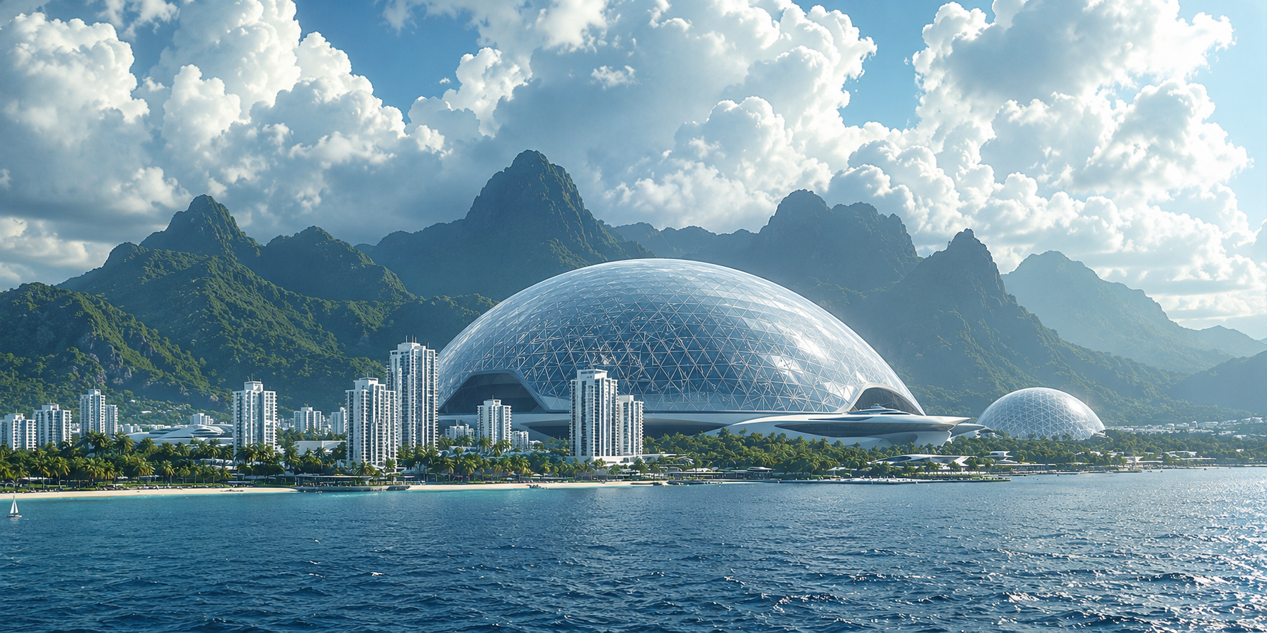 Aurora-9 — Neon Dome City