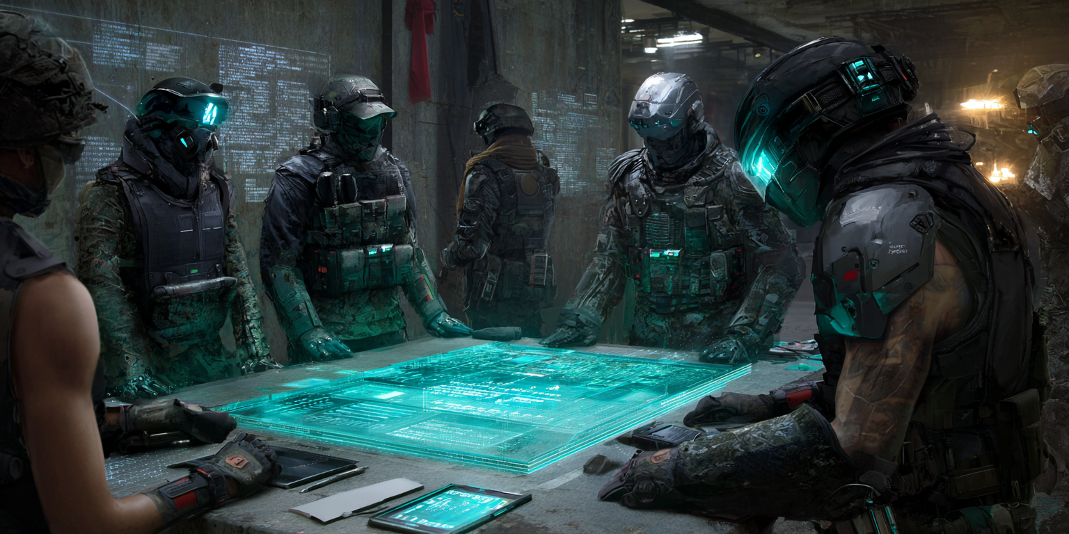 CRB Operatives — Resistance Cell Meeting