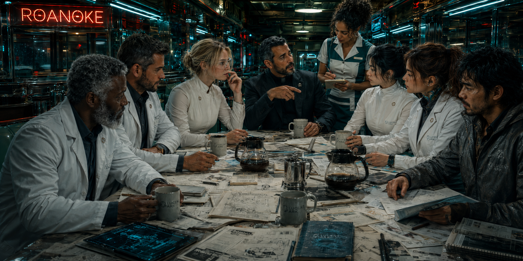 The Roanoke Diner — seven strangers make a pact